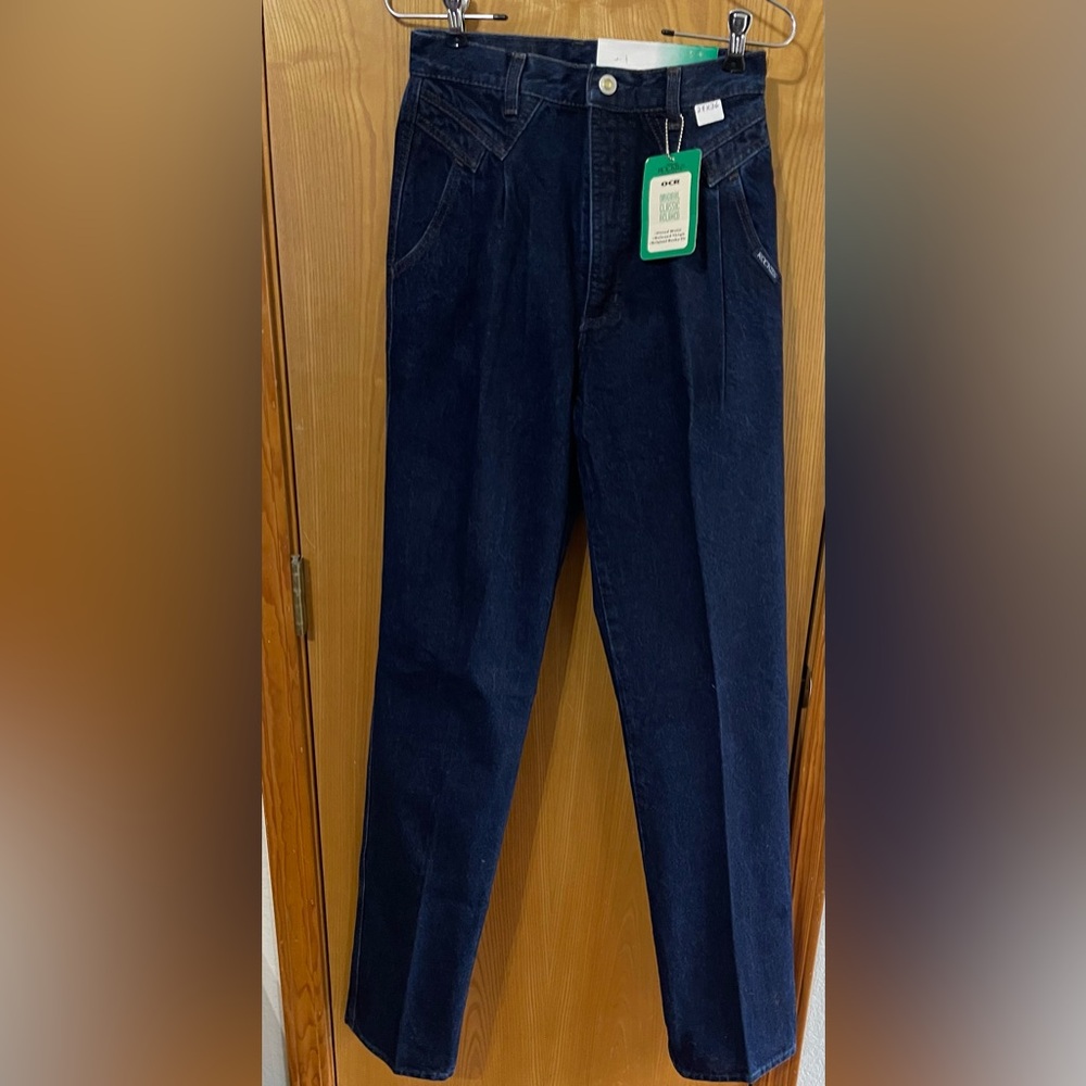 Vintage Rockies Dark Wash High Waisted Straight Leg Jeans NWT! Size 28 x…